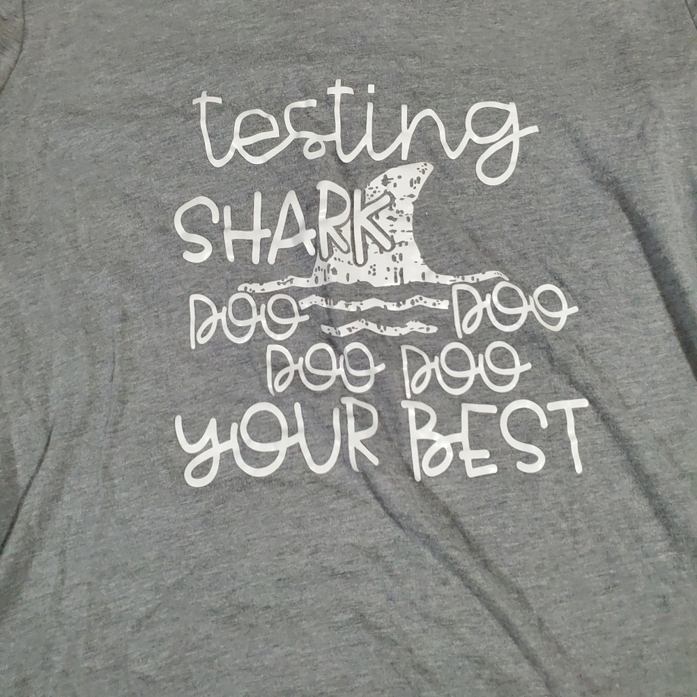 TEACHER T-Shirt For Testing Baby Shark Themed - Picture 2 of 6